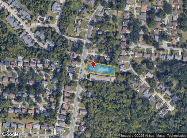  2345 W North Bend Rd, Cincinnati, OH Parcel Map