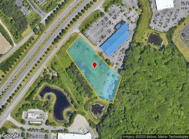  707 E Rochambeau Dr, Williamsburg, VA Parcel Map