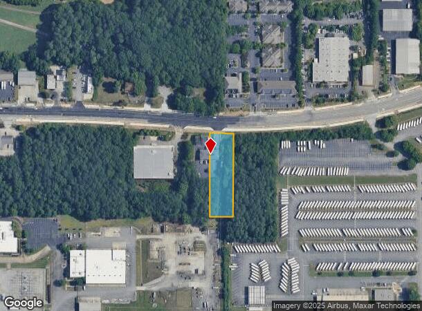 520 State Highway 9 Fry, Alpharetta, GA Parcel Map