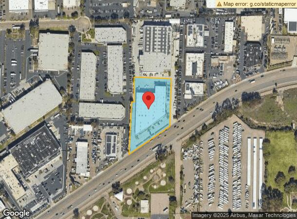  8604 Miramar Rd, San Diego, CA Parcel Map