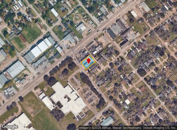  1405 Main St, South Houston, TX Parcel Map