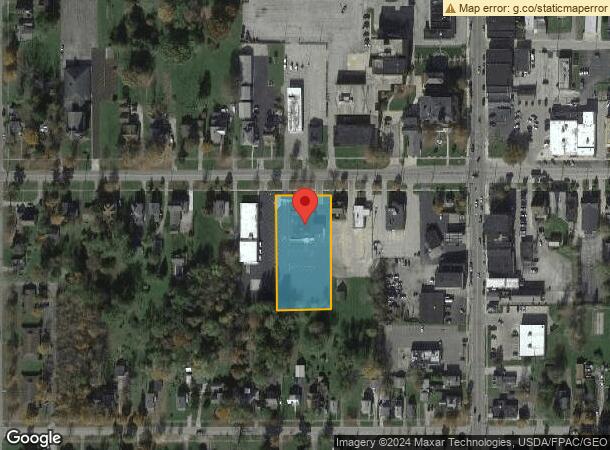  36 W Jefferson St, Jefferson, OH Parcel Map