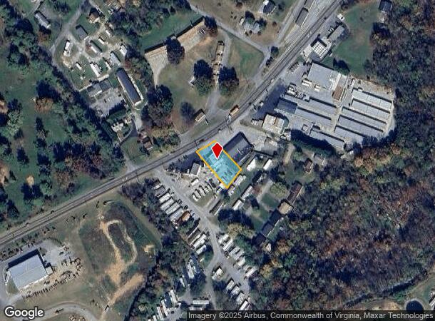 1200 Lee Hwy, Cloverdale, VA Parcel Map