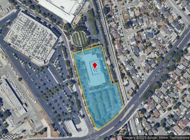  1704 Automation Pky, San Jose, CA Parcel Map