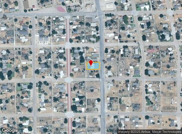  745 S 9Th St, Slaton, TX Parcel Map