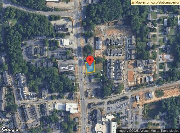  145 N Main St, Alpharetta, GA Parcel Map