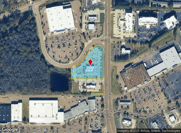  1720 Old Fannin Rd, Flowood, MS Parcel Map