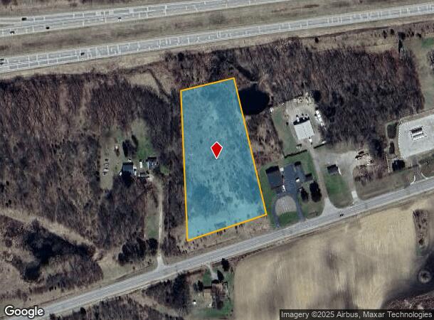 Lansing Rd, Morrice, MI Parcel Map