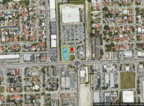 7021 Sw 8Th St, Miami, FL Parcel Map