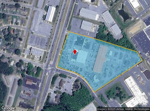  591 S Dupont Hwy, Dover, DE Parcel Map