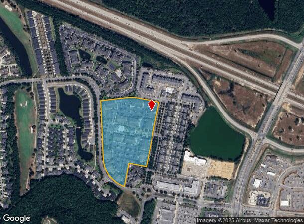 280 Blue Moon Xing, Pooler, GA Parcel Map