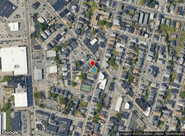  1163-1167 Pleasant St, Fall River, MA Parcel Map