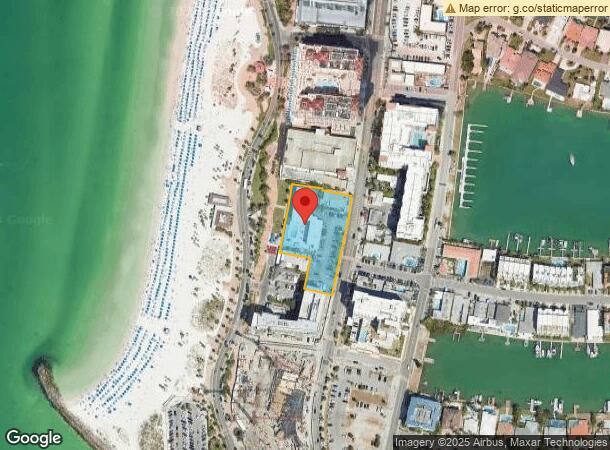  325 S Gulfview Blvd, Clearwater Beach, FL Parcel Map