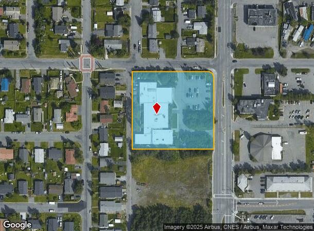  1650 Bragaw St, Anchorage, AK Parcel Map
