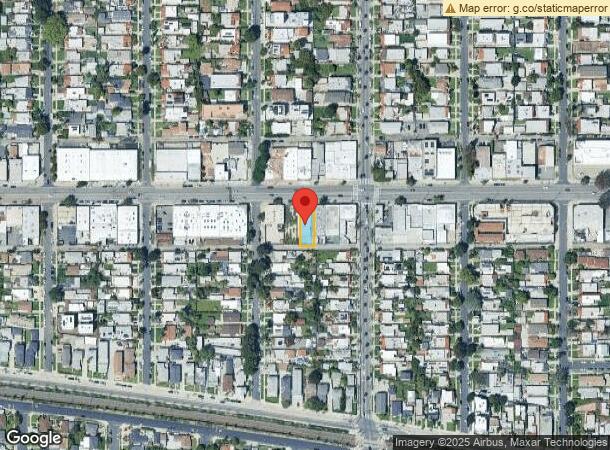  4116 W Jefferson Blvd, Los Angeles, CA Parcel Map