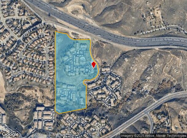  5059 Quail Run Rd, Riverside, CA Parcel Map