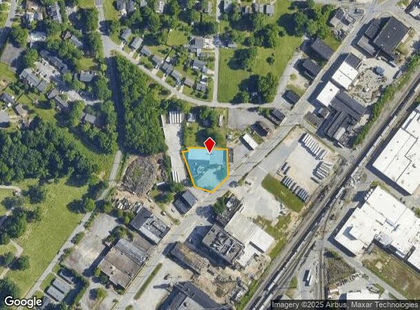  1638 W English Rd, High Point, NC Parcel Map