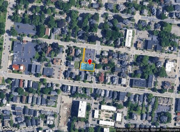  27 Sever St, Worcester, MA Parcel Map