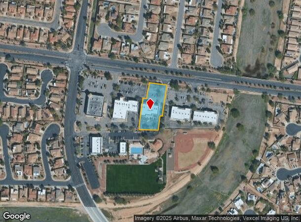  7525 W Twin Peaks Rd, Tucson, AZ Parcel Map