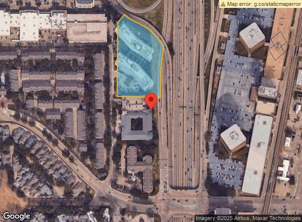  8301 N Central Expy, Dallas, TX Parcel Map