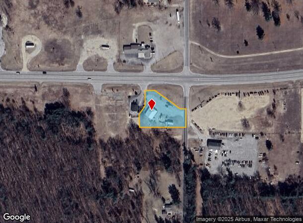  20021 W Edgar Rd, Howard City, MI Parcel Map