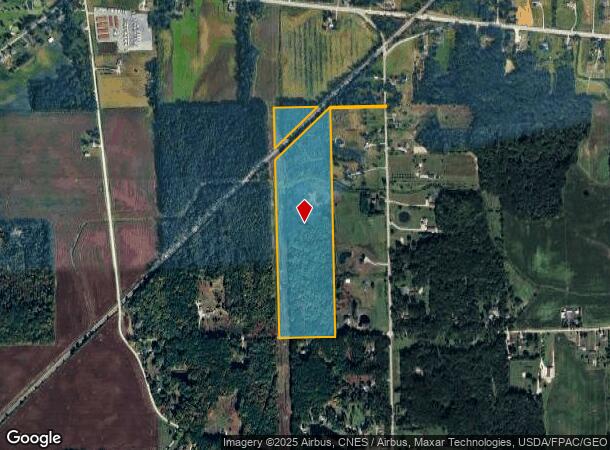 Eggert Rd, Dundee, MI Parcel Map