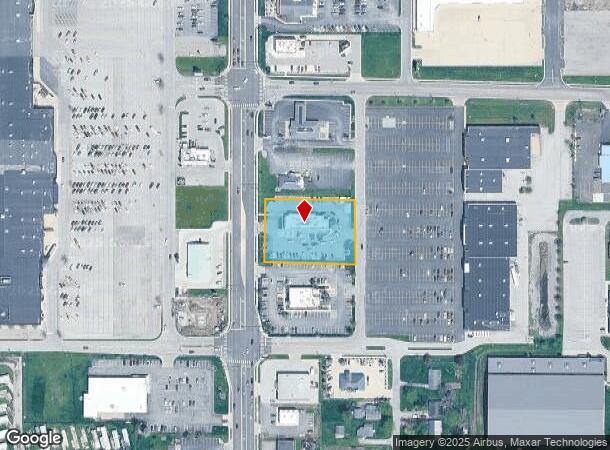 1111 N Clinton St, Defiance, OH Parcel Map