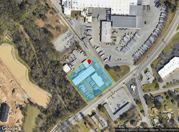 6821 N Main St, Columbia, SC Parcel Map