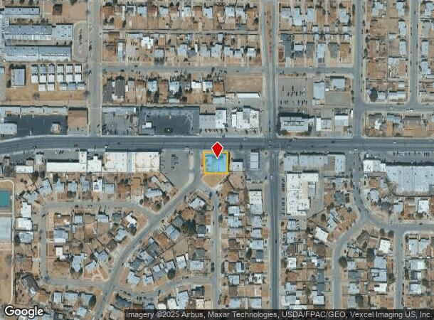  4670 Montana Ave, El Paso, TX Parcel Map
