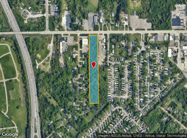  W Pasadena Ave, Flint, MI Parcel Map