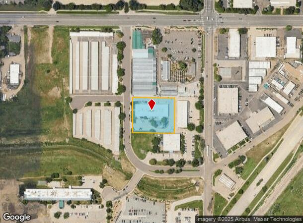 611 Korte Way, Longmont, CO Parcel Map