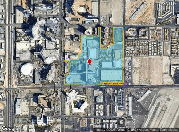  3799 Las Vegas Blvd S, Las Vegas, NV Parcel Map