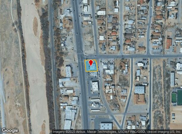  6880 Doniphan Dr, Canutillo, TX Parcel Map