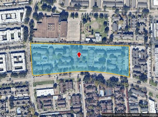  10070 Westpark Dr, Houston, TX Parcel Map