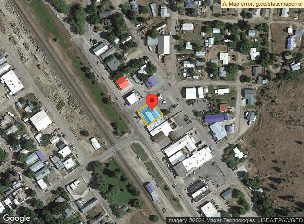  100 E Railroad Ave, Plains, MT Parcel Map