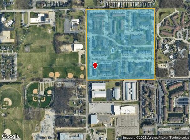 4300 N Hickory Hickory Villa Rd, Mishawaka, IN Parcel Map