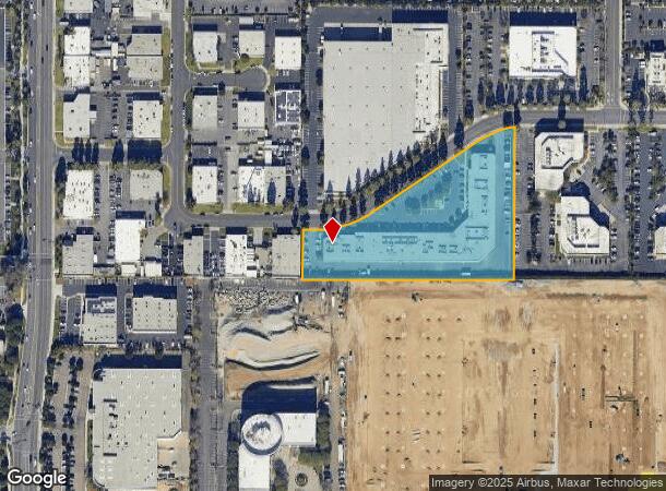 5606 Corporate Ave, Cypress, CA Parcel Map