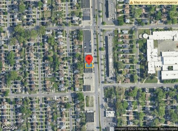  18455 Livernois Ave, Detroit, MI Parcel Map