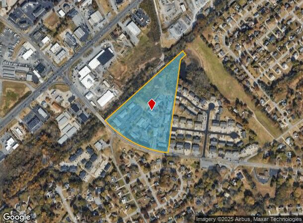 211 Dunbar Cave Rd, Clarksville, TN Parcel Map