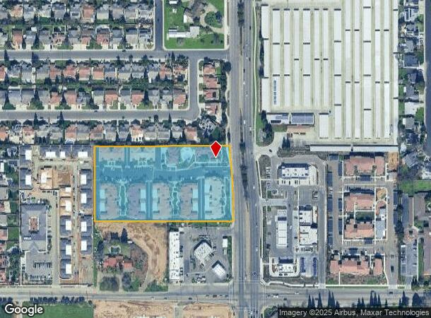  7525 N Willow Ave, Fresno, CA Parcel Map