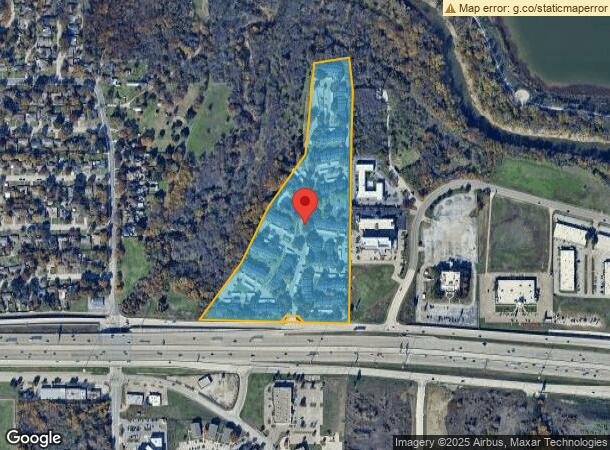  606 W Palace Pkwy, Grand Prairie, TX Parcel Map