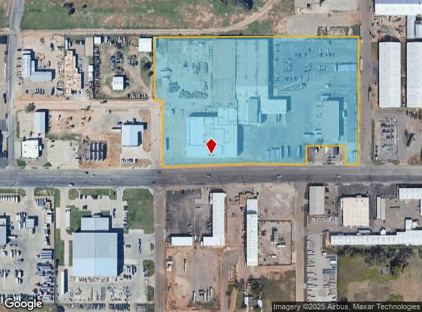 915 E 50Th St, Lubbock, TX Parcel Map