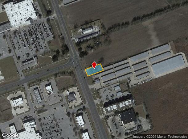  3712 N Main St, Taylor, TX Parcel Map