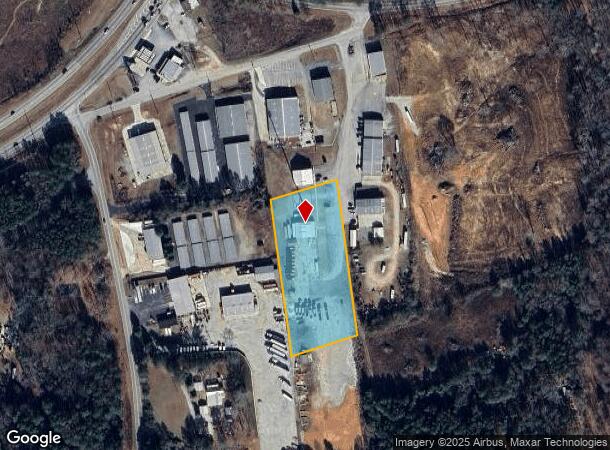  2547 Travis Hill Dr, Carrollton, GA Parcel Map