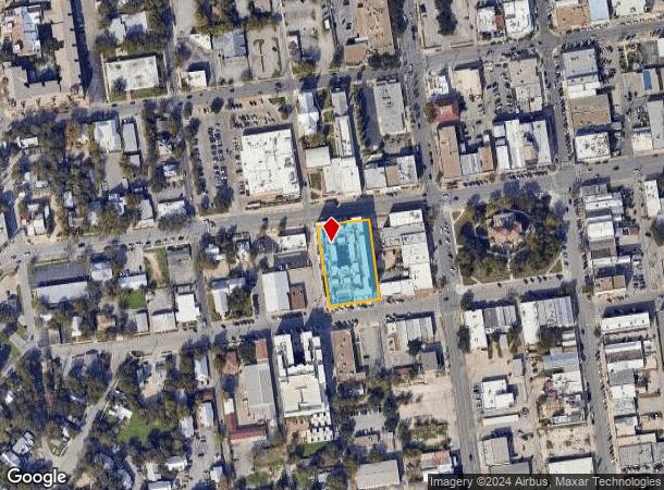  141 W Hopkins St, San Marcos, TX Parcel Map