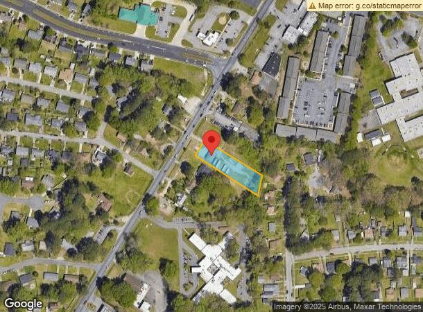  1041 George Washington Hwy N, Chesapeake, VA Parcel Map