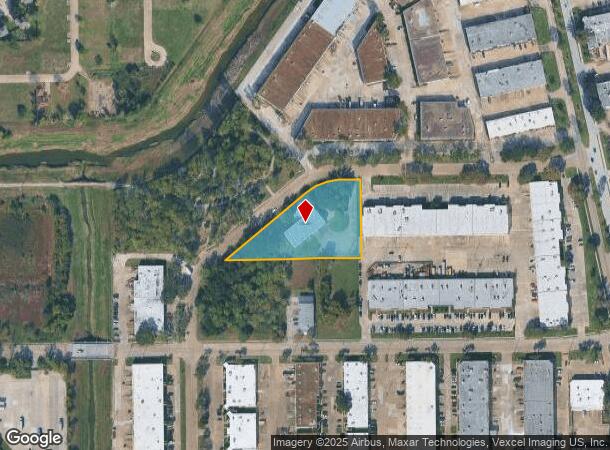  740 Bradfield Rd, Houston, TX Parcel Map