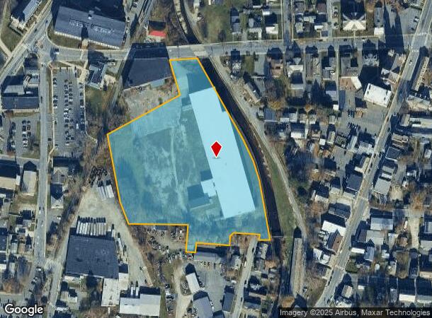 7 Hoosac St, Adams, MA Parcel Map