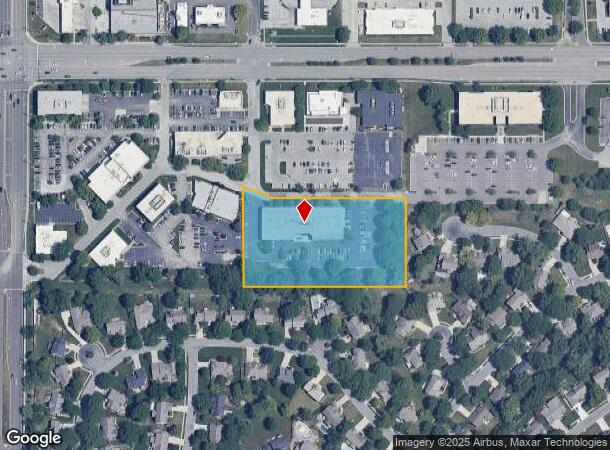 8595 College Blvd, Overland Park, KS Parcel Map
