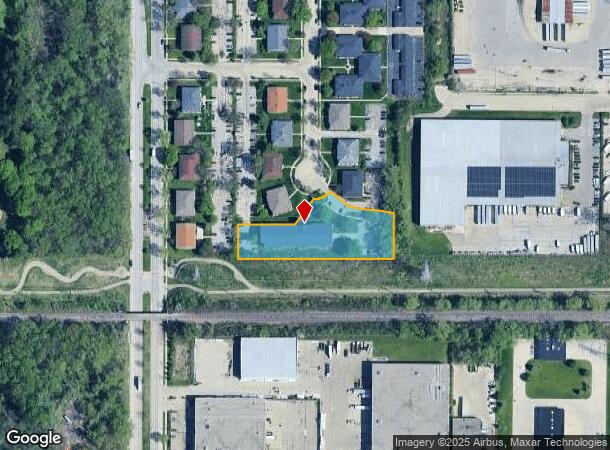  1751 S 115Th Ct, Milwaukee, WI Parcel Map